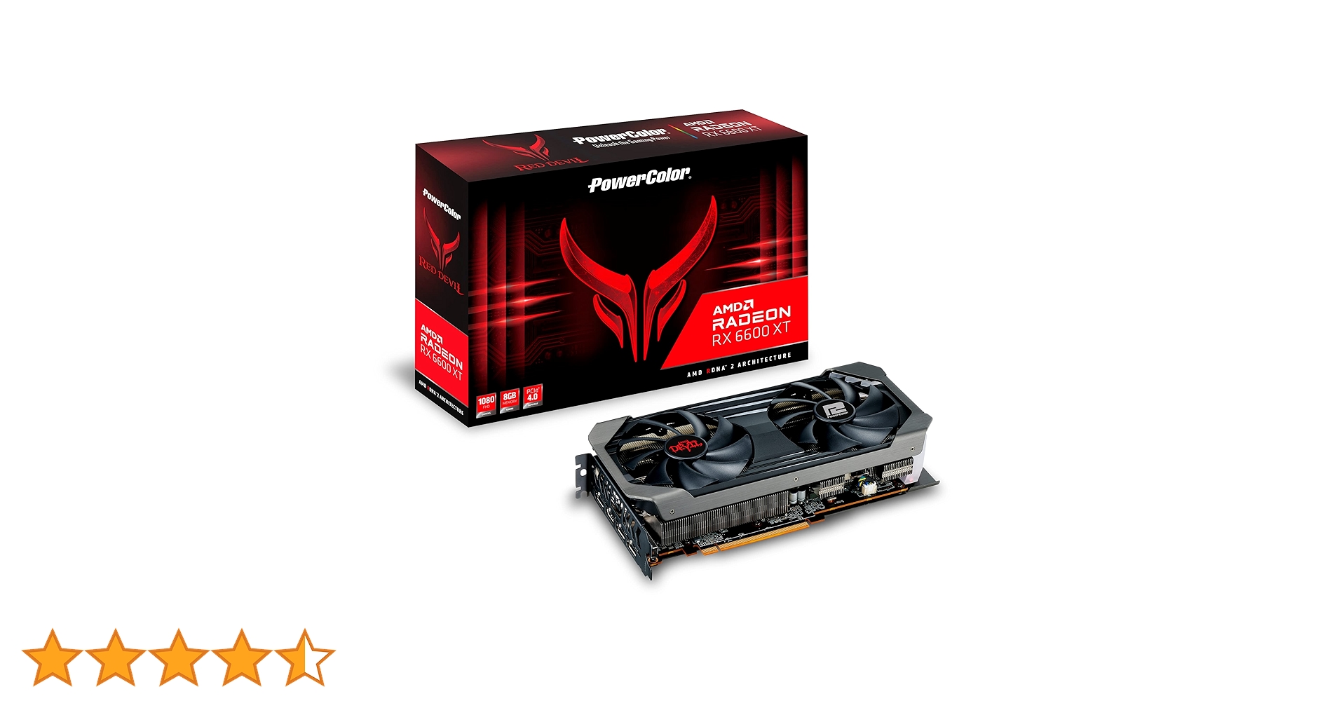 PowerColor RX 6600 グラフィックボード Amazon.com: PowerColor Fighter AMD Radeon RX 6600 Graphics